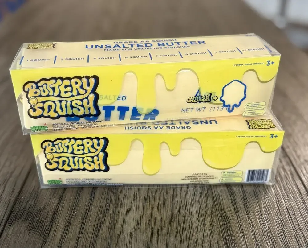 Five Below Buttery Squish Squeeze Novelty Squishy Fidget Toy New Rare Viral 2026
